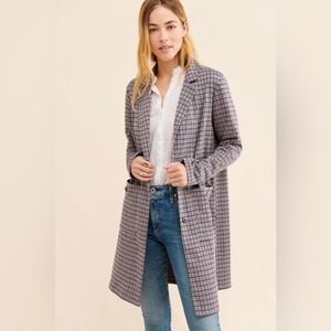 Anthropologie longline blazer